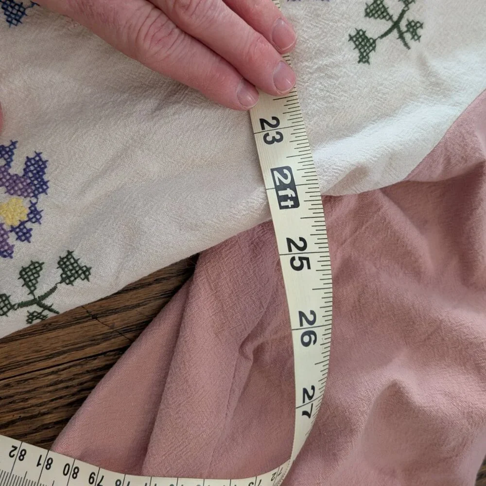 Zara KAFTAN WITH FLORAL EMBROIDERY Size S-M - Picture 5 of 7